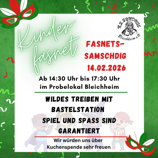 kinderfasent-flyer